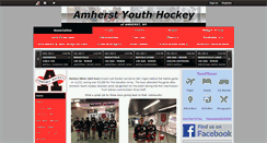 Desktop Screenshot of amherstyouthhockey.org
